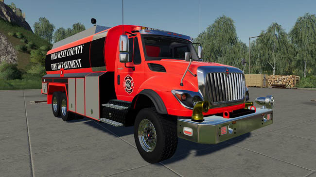 Мод American Fire Truck v2.0.0.0 для FS19 (1.7.x)
