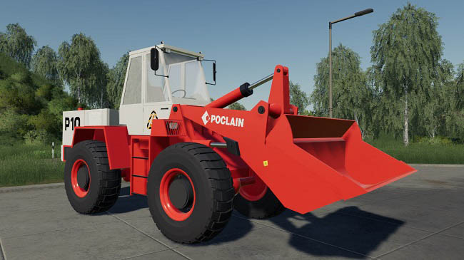 Мод Poclain P10 Wheel loader v1.0.0.0 для FS19 (1.7.x)