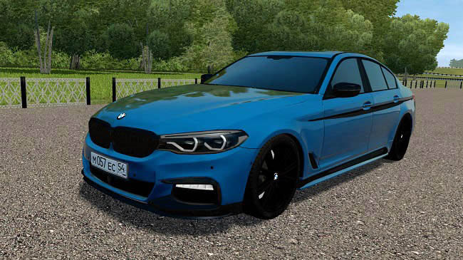 Мод BMW 540i (G30) Tuning для City Car Driving (1.5.9.2)