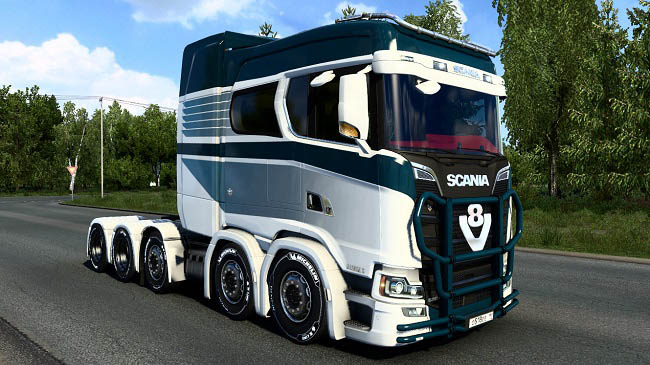 Мод Scania Illegal S v2.0 для Euro Truck Simulator 2 (1.40.x)