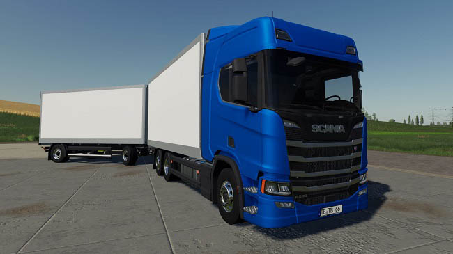 Мод Scania R Suitcase Pack (Kofferpack) v1.0.0.0 для FS19 (1.7.x)
