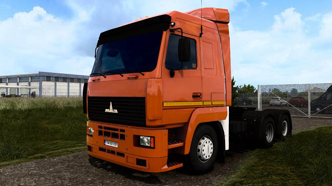 Мод MAZ 5440 Iran v1.0 для Euro Truck Simulator 2 (1.40.x)