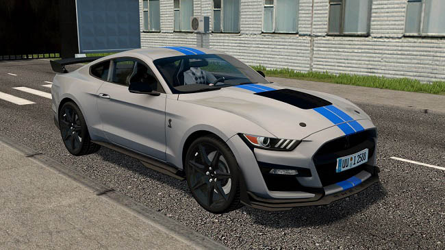 Мод 2020 Ford Mustang Shelby GT500 для City Car Driving (1.5.9.2)