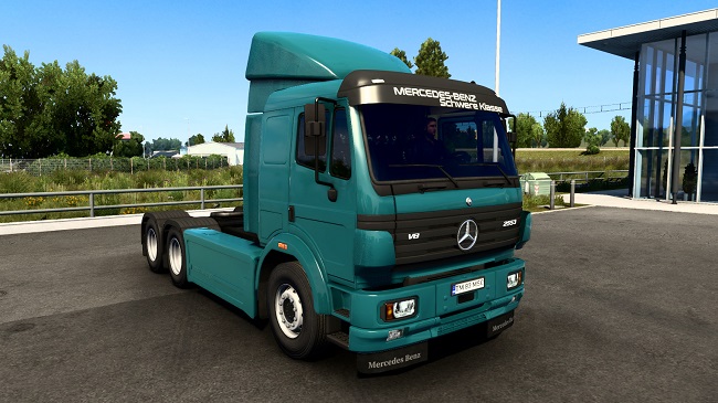 Мод Mercedes-Benz SK v1.2 для Euro Truck Simulator 2 (1.42.x)