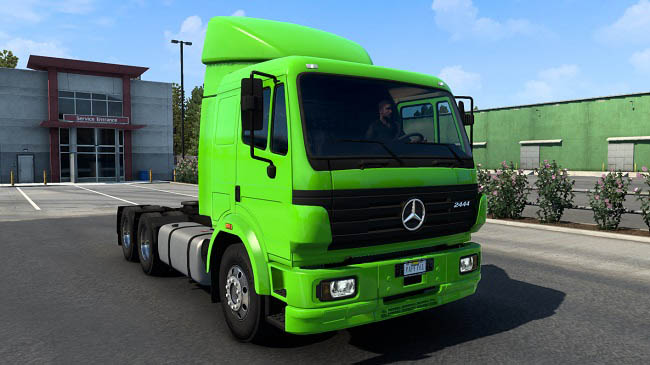 Мод Mercedes-Benz SK v1.0 для American Truck Simulator (1.40.x)