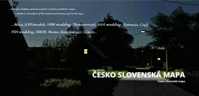 Мод Cesko slovenska v1.0.0.0 для Farming simulator 19 (1.7.x)