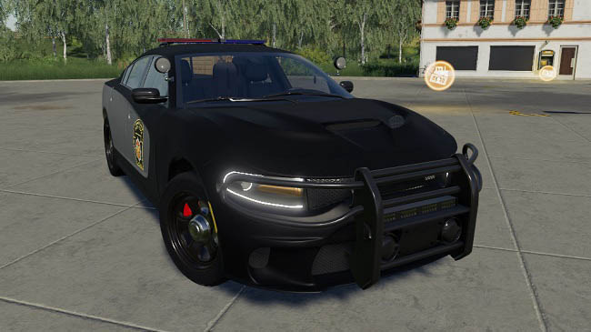 Мод Dodge Charger SRT Police Edition v1.0.0.0 для FS19 (1.7.x)
