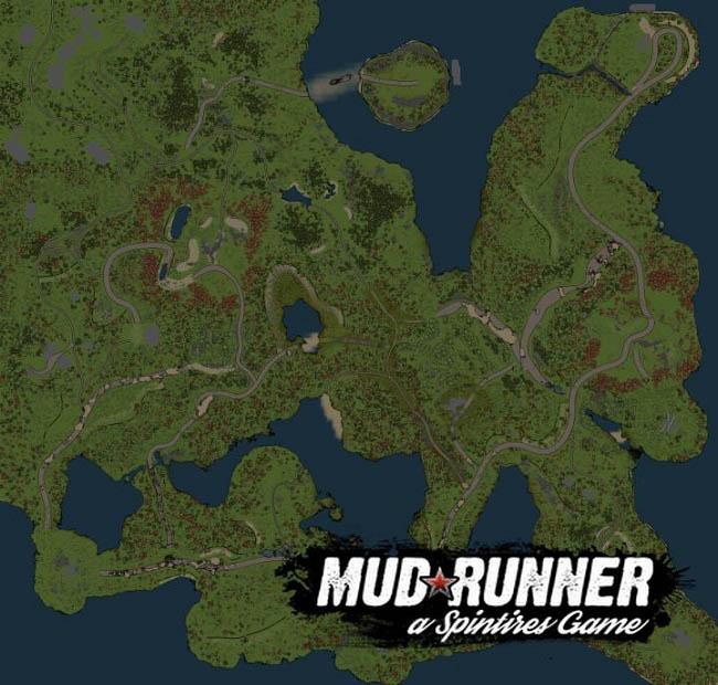 Карта "В последний путь" (Ювелирная работа) для Spintires: MudRunner