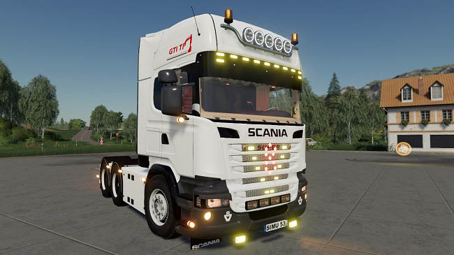 Мод Scania v8 Custom v1.0.0.0 для FS19 (1.7.x)