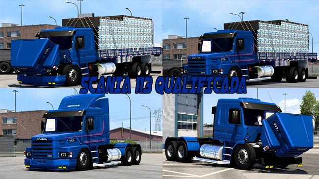 Мод Scania 113 Qualificada v1.0 для ETS 2 (1.40.x)