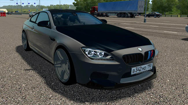 Мод BMW M6 Evotech для City Car Driving (1.5.9.2)