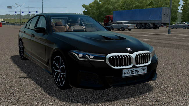 Мод BMW 530d xDrive M Sport Edition 2020 для City Car Driving (1.5.9.2)