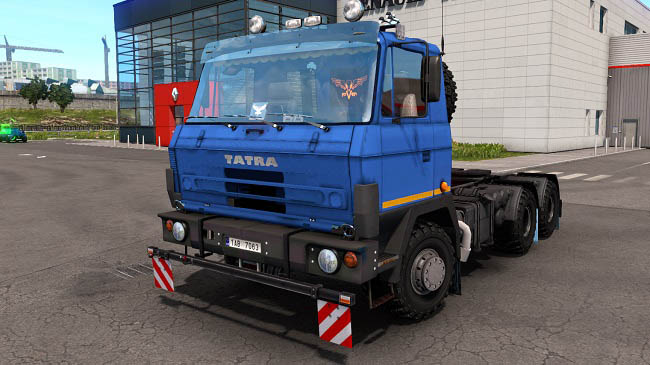 Мод TAtRA 815 1983г v1.1 для Euro Truck Simulator 2 (1.40.x)