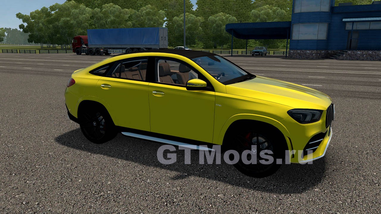 Мод Mercedes-AMG GLE 53 Coupe для City Car Driving (1.5.9.2) » Моды для игр  про автомобили от GTMods.ru