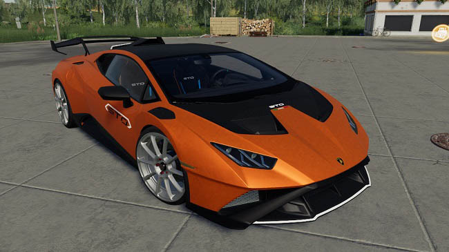 Мод Lamborghini Huracan STO 2021 v1.0.0.0 для FS19 (1.7.x)