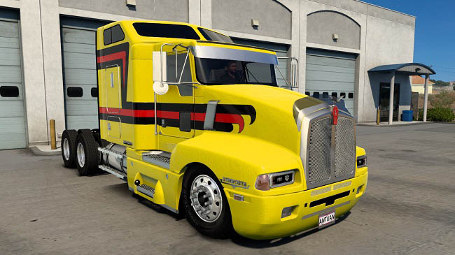Мод Kenworth T600 Shaneke Edit v1.1 для American Truck Simulator (1.40.x)