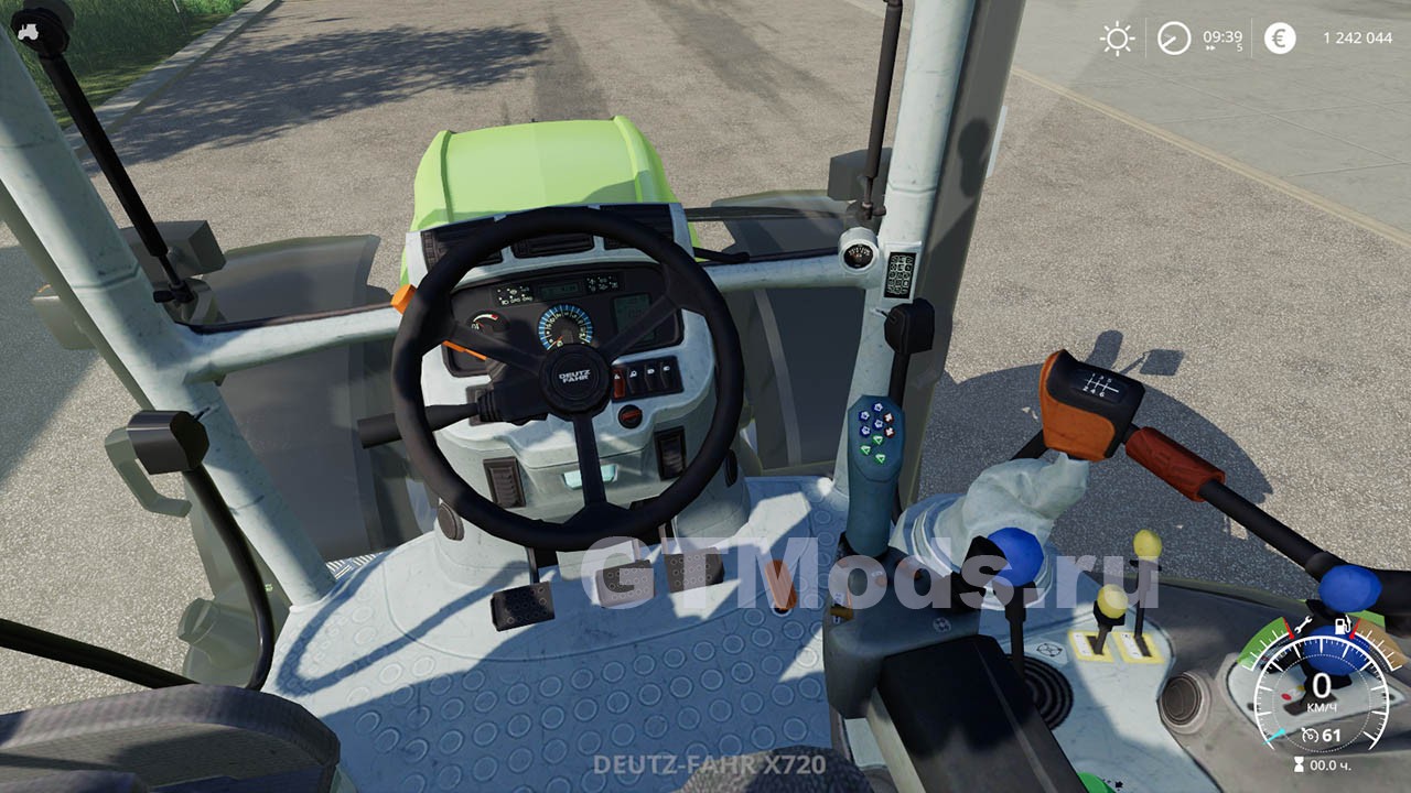 Мод Deutz Fahr Agrotron X720 V1000 для Fs19 17x Моды для игр про автомобили от 7847