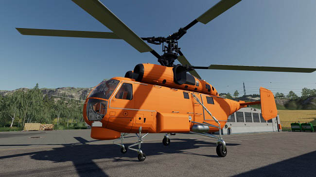 Мод KA 27 Helicopter v1.0.0.1 для FS19 (1.7.x)