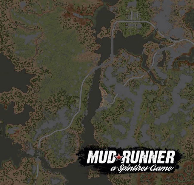 Карта "Somewhere In The States 2" для Spintires: MudRunner