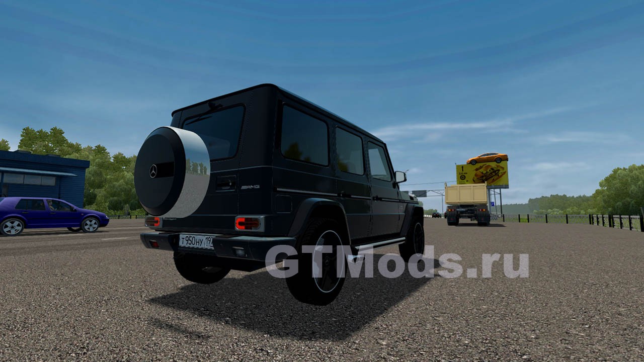 Мод Mercedes-Benz G65 AMG v09.05.21 для City Car Driving (1.5.9.2) » Моды  для игр про автомобили от GTMods.ru