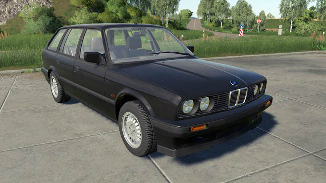 Мод BMW E30 Touring v1.2.0.0 для Farming Simulator 19 (1.7.x)
