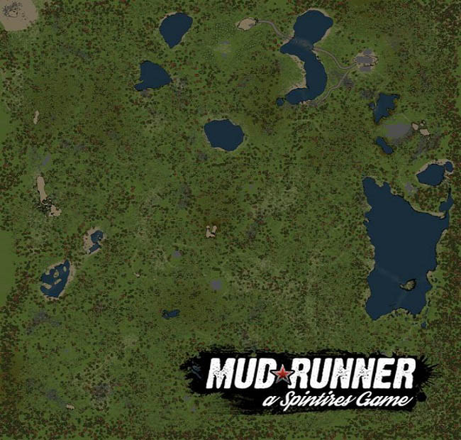 Карта "Лес густой" для Spintires: MudRunner