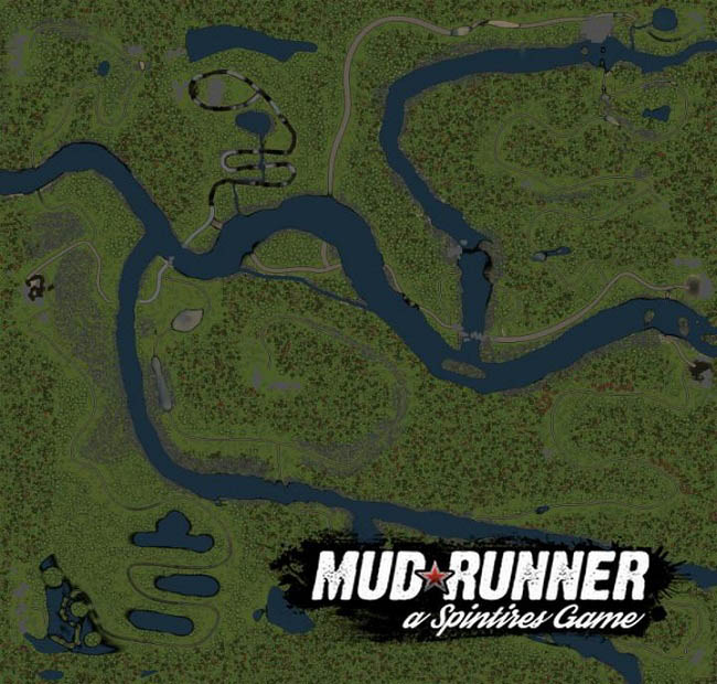 Карта "Лес 2" для Spintires: MudRunner