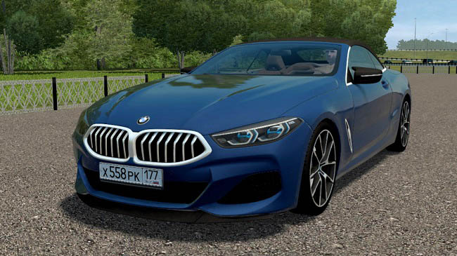 Мод BMW M850i xDrive 2020 для City Car Driving (1.5.9.2)