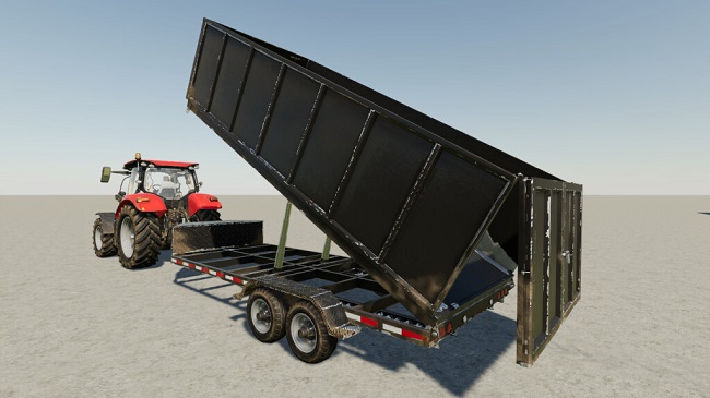 Мод Small Flatbed Trailer With Tipper/Logging Options v1.0.0.1 для FS19 (1.7.x)
