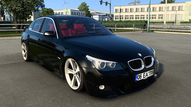Мод BMW 5-Series E60 M-Tech v1.2 FxV2 для ETS 2 и ATS (1.45.x)