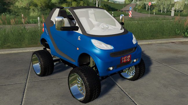 Мод Clapped out lifted Smart Car v1.0.0.0 для FS19 (1.7.x)
