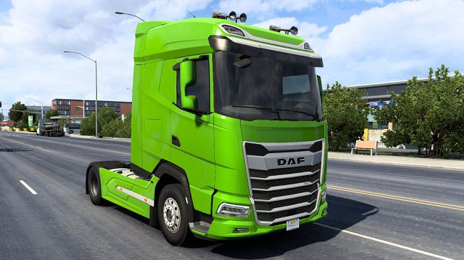 Мод DAF 2021 GF & GF+ v1.3 для American Truck Simulator (1.44.x)