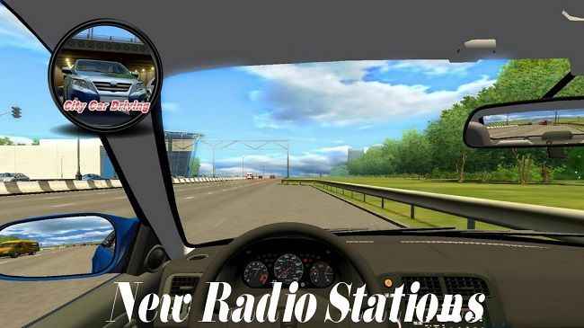 Мод New Radio Stations by LikeG6 v1.0 для City Car Driving (1.5.9.2)