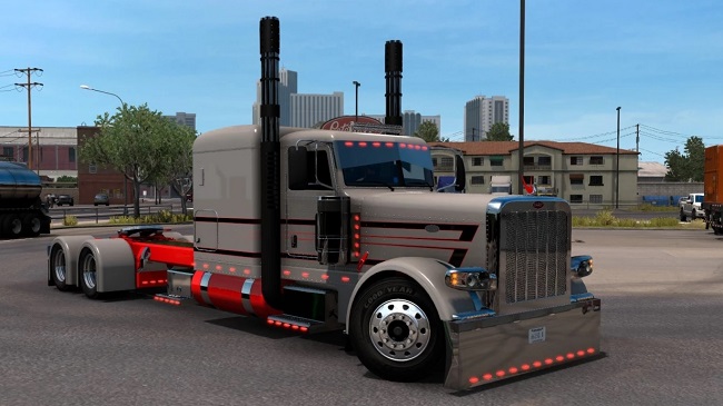 Rollin Peterbilt 389 Custom v1.5 для American Truck Simulator (1.47.x)