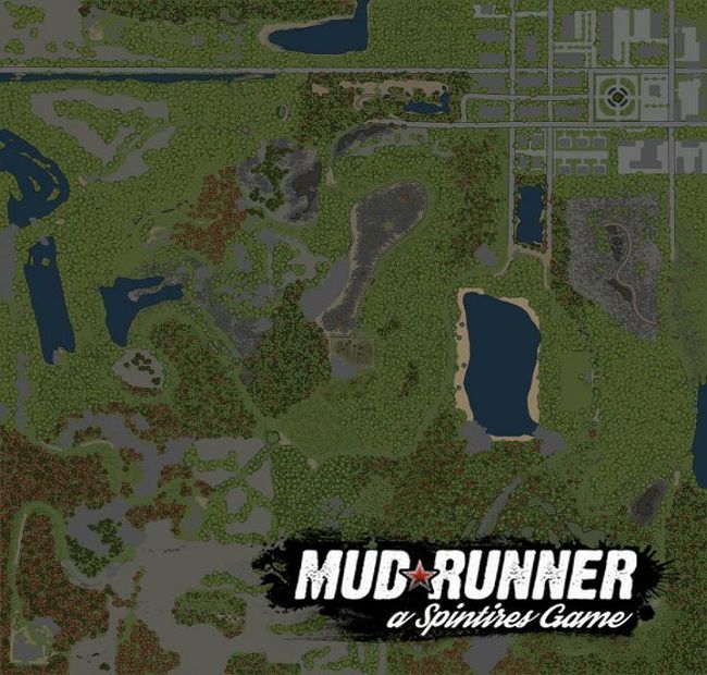 Карта "Город которого нет" для Spintires: MudRunner