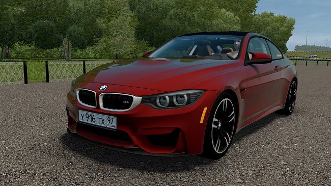 Мод BMW M4 (F82) для City Car Driving (1.5.9.2)