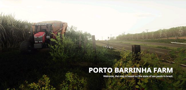 Карта Porto Barrinha Farm v1.0.0.0 для FS19 (1.7.x)