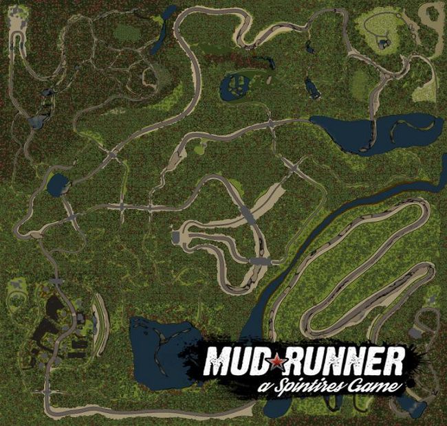 Карта "Простоквашино" для Spintires: MudRunner