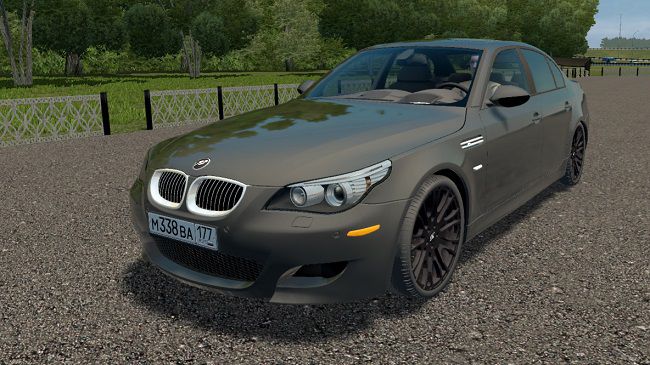 Мод BMW M5 E60 Tuning для City Car Driving (1.5.9.2)
