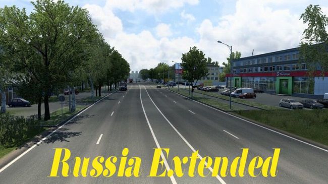Карта Russia Extended v1.1 для ETS 2 (1.40.x)