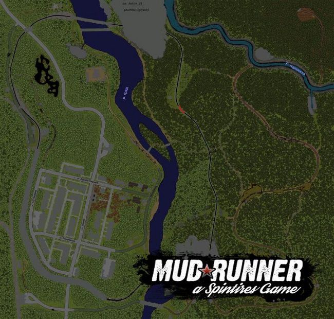 Карта "ГородГрад" для Spintires: MudRunner