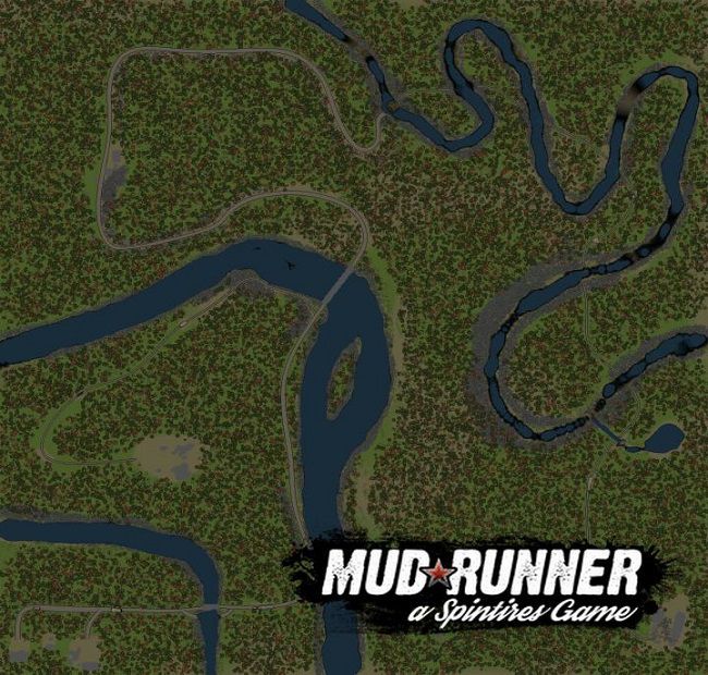 Карта "Деребас" для Spintires: MudRunner