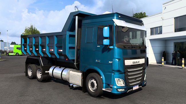 DAF XF Euro 6 Truck Dumper для ETS 2 (1.40.x, 1.41.x)