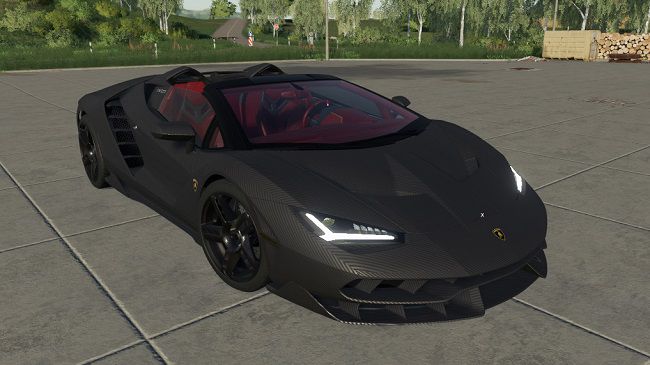 Lamborghini Centenario Roadster v1.0 для FS19 (1.7.x)