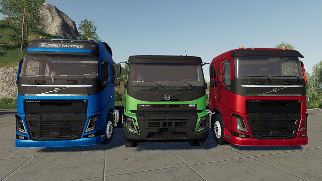Pack Volvo Trucks v5.2.0.0 для FS19 (1.7.x)