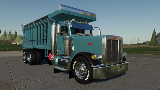Peterbilt 379 Dump Truck v1.0.0.2 для FS19 (1.7.x)