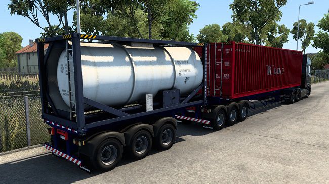 Facchini Refrigerated Container Pack для ETS 2 (1.40.x, 1.41.x)