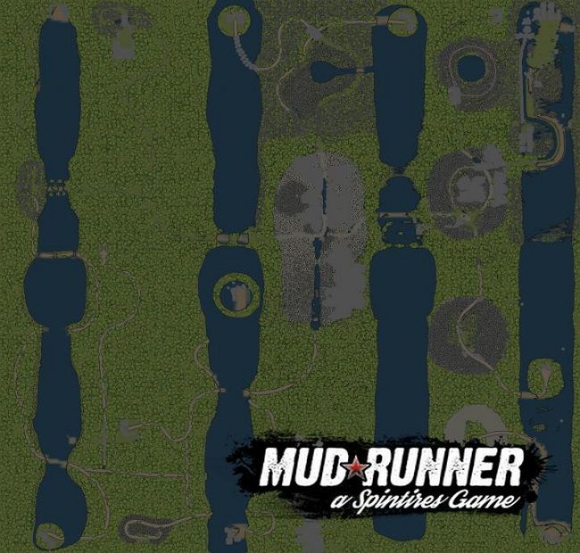 Карта "Затопленные балки" для Spintires: MudRunner