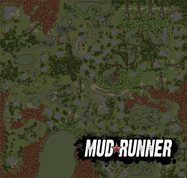 Карта "Где-то в Карпатах" v2.0 для Spintires: MudRunner