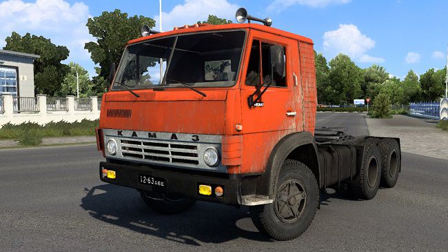 КамАЗ 5410 Modified v1.3 для Euro Truck Simulator 2 (1.45.x)